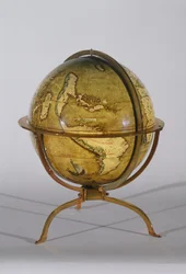 Terrestrial Globe, one of a pair known as the 